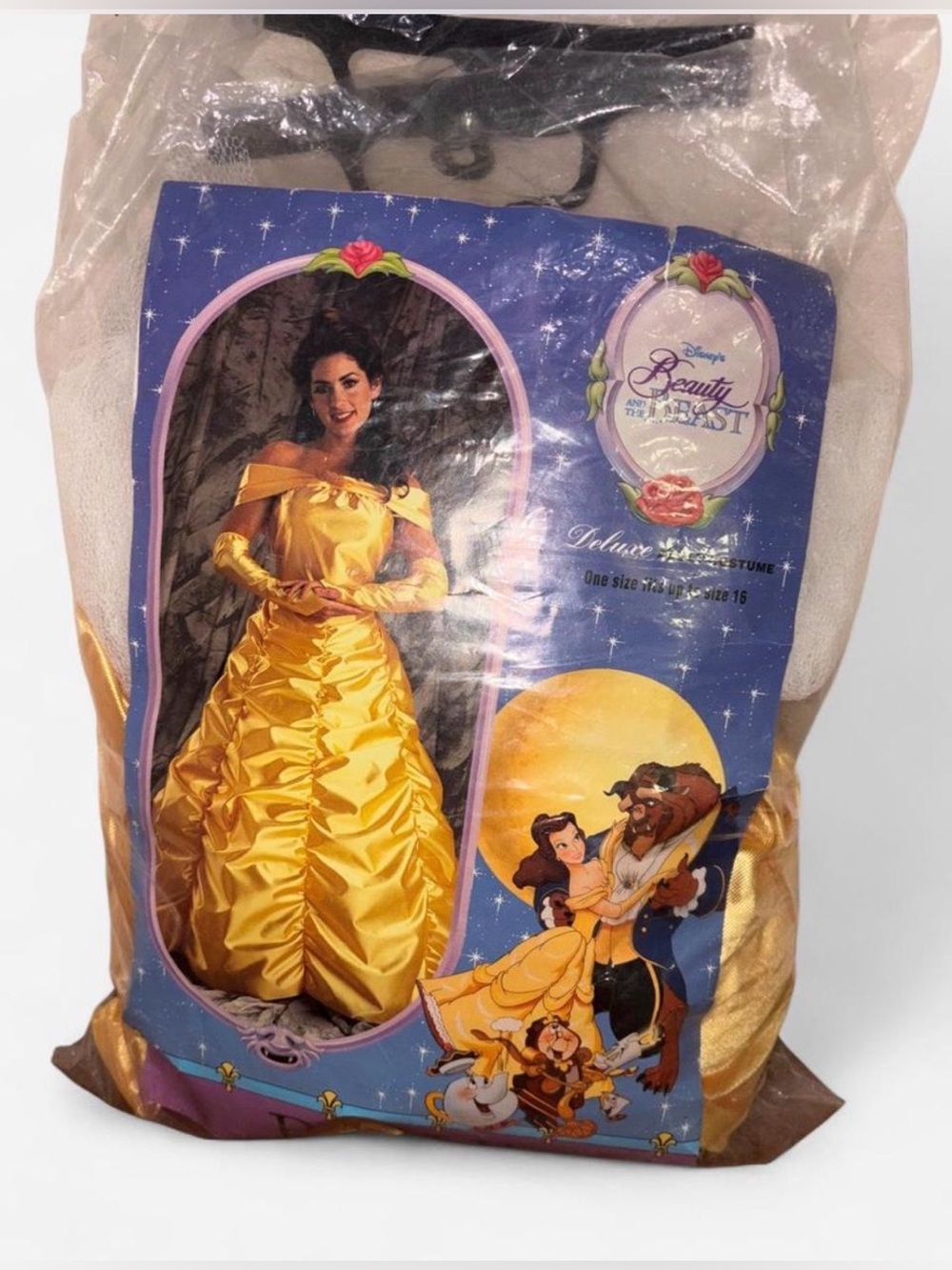 Disney Belle Yellow Princess Party Dress Costume